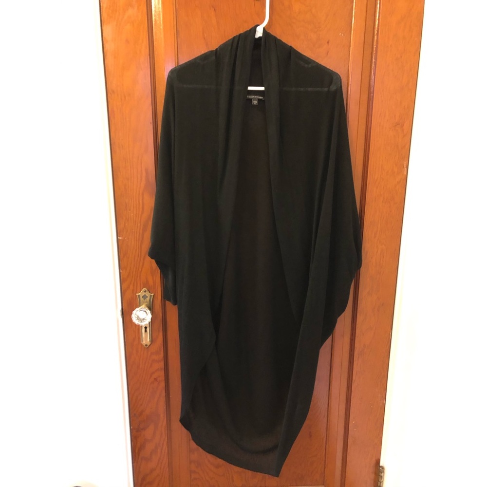 Eileen Fisher Long, Oversized Sweater Cardigan